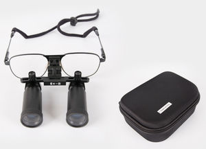 lupa binocular com armação
