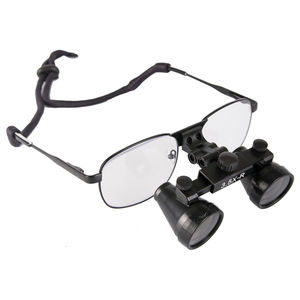 lupa binocular com armação