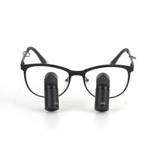 lupa binocular com armação