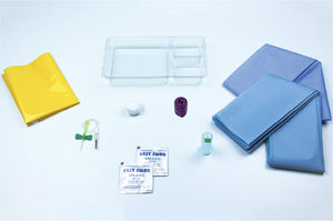 kit de coleta de sangue