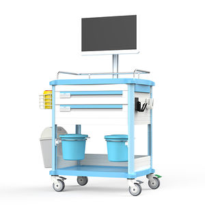 carrinho para computador médico-hospitalar