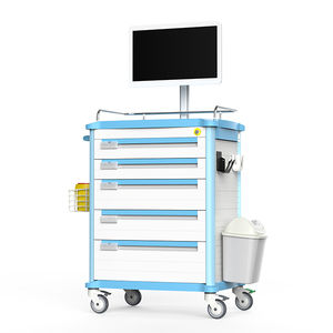 carrinho para computador médico-hospitalar