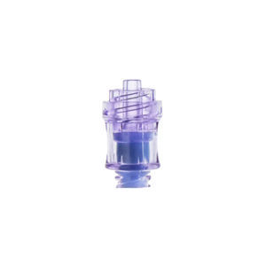 conector de infusão reto