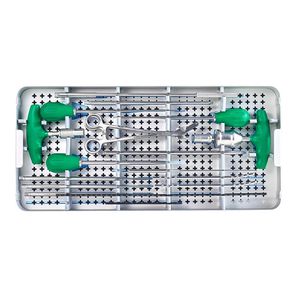 kit de instrumentos para cirurgia da coluna vertebral