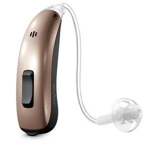 aparelho auditivo retroauricular com adaptação aberta (open-fit)