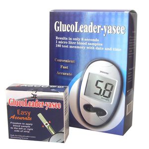 medidor de glicose com lancetador