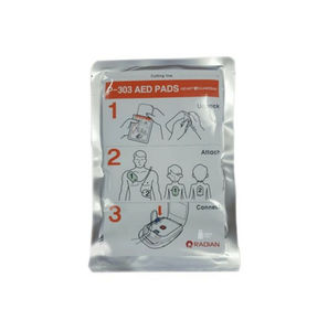 eletrodo de desfibrilação pad