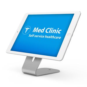 suporte para monitor de mesa / médico