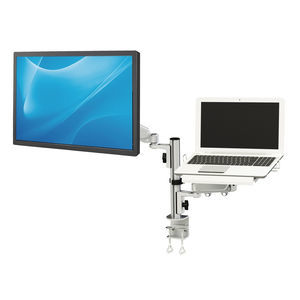 braço de suporte para monitor com ajuste de inclinação