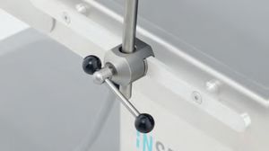 fixador para mesa cirúrgica em aço inoxidável