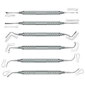 descolador odontológico duplo