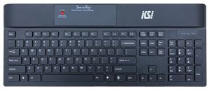 teclado hospitalar com teclado numérico