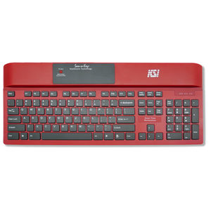 teclado hospitalar com teclado numérico
