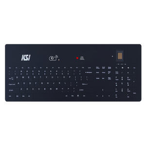 teclado hospitalar com autenticação multifatorial