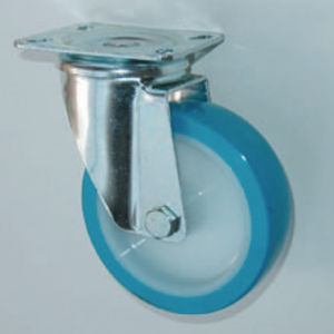 roda em aço inoxidável