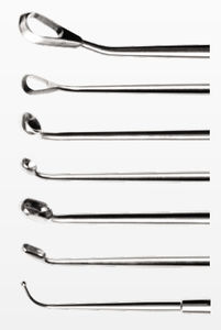 cureta para cirurgia ORL