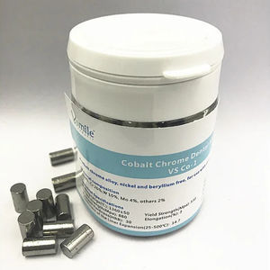 material dentário em liga metálica