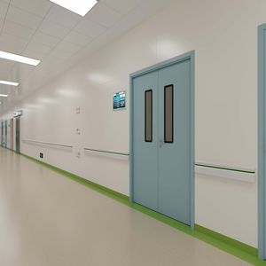 porta para hospital