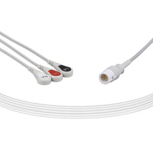 cabo de ECG médico-hospitalar