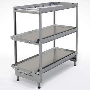 suporte de armazenamento para macas de transporte de corpos