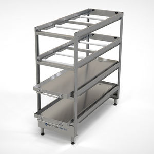 suporte de armazenamento para macas de transporte de corpos