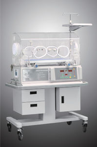 incubadora neonatal com rodízios