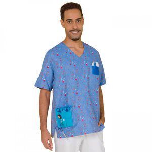 camisa hospitalar unissexo 1