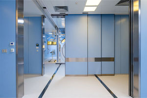 porta para hospital
