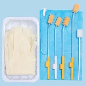escova de limpeza para uso médico