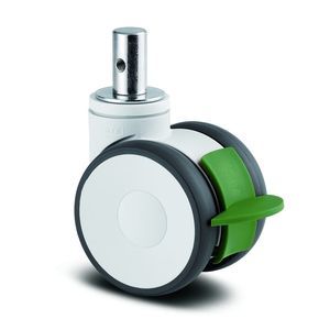 roda para carrinho hospitalar