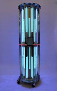 sistema de desinfecção UV-C
