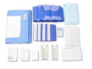 kit de instrumentos para parto/episiotomia