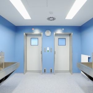 porta para hospital