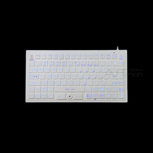 teclado hospitalar com ponteiro