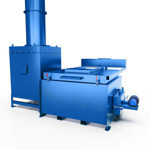 incinerador de esterilização