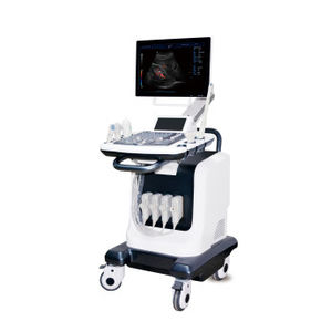 aparelho de ultrassom com carrinho