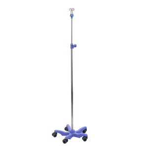 suporte para soro com rodízios