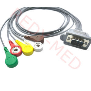 cabo de ECG para holter cardíaco 1
