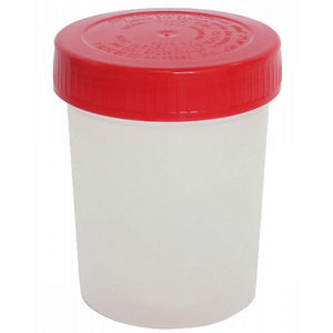 recipiente para amostras de fezes