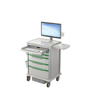 carrinho para computador hospitalar