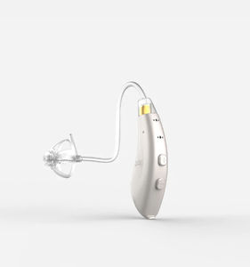 aparelho auditivo retroauricular com adaptação aberta (open-fit)