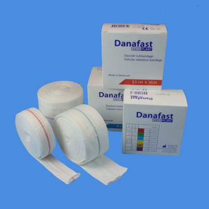 bandagem tubular em viscose