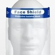 protetor facial transparente