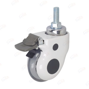 roda para carrinho hospitalar
