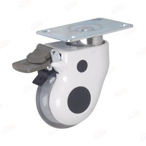 roda para carrinho hospitalar