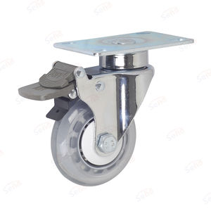 roda para carrinho hospitalar