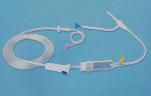 kit de infusão com conector em Y 1
