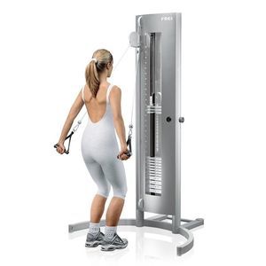 polia de exercícios cabo duplo