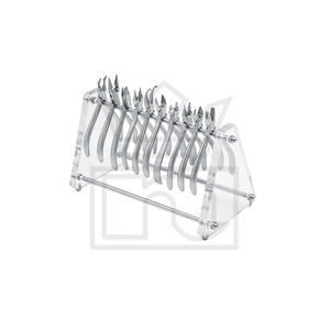 rack de instrumentos médicos