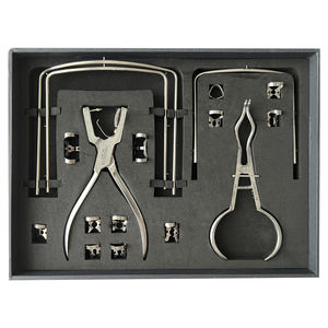 kit de instrumentos para lençóis de borracha